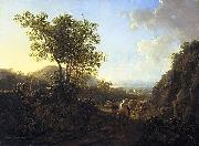 Jan Both Italian landscape oil painting artist